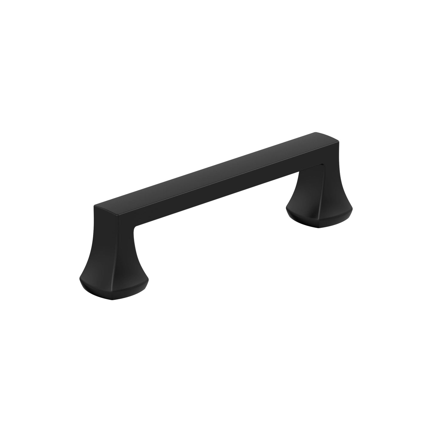 Amerock Hybridize Pull - 3-3/4 inch (96mm) CTC - Matte Black