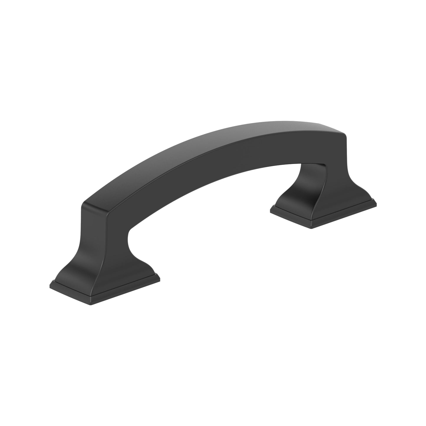 Amerock Incisive Pull - 3 inch (76mm) CTC - Matte Black