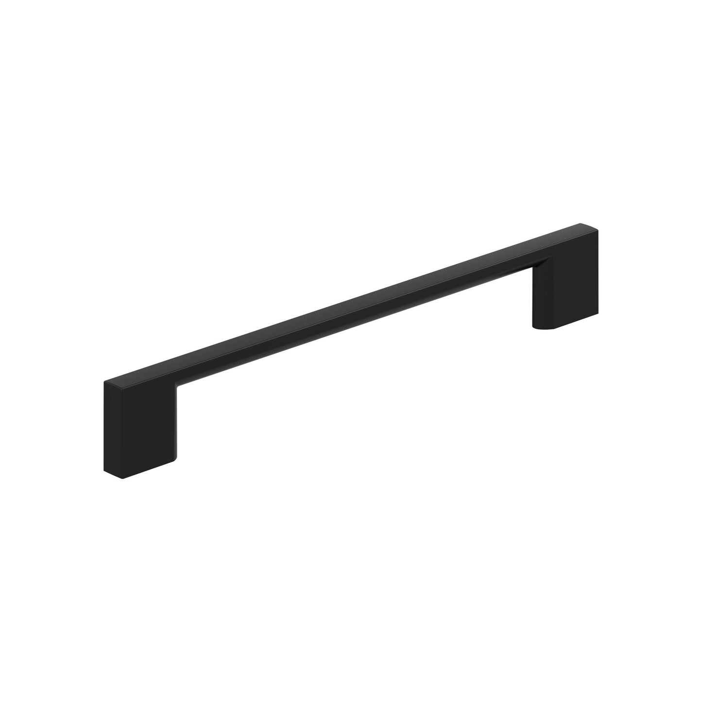 Amerock Cityscape Pull - 6-5/16 inch (160mm) CTC - Matte Black