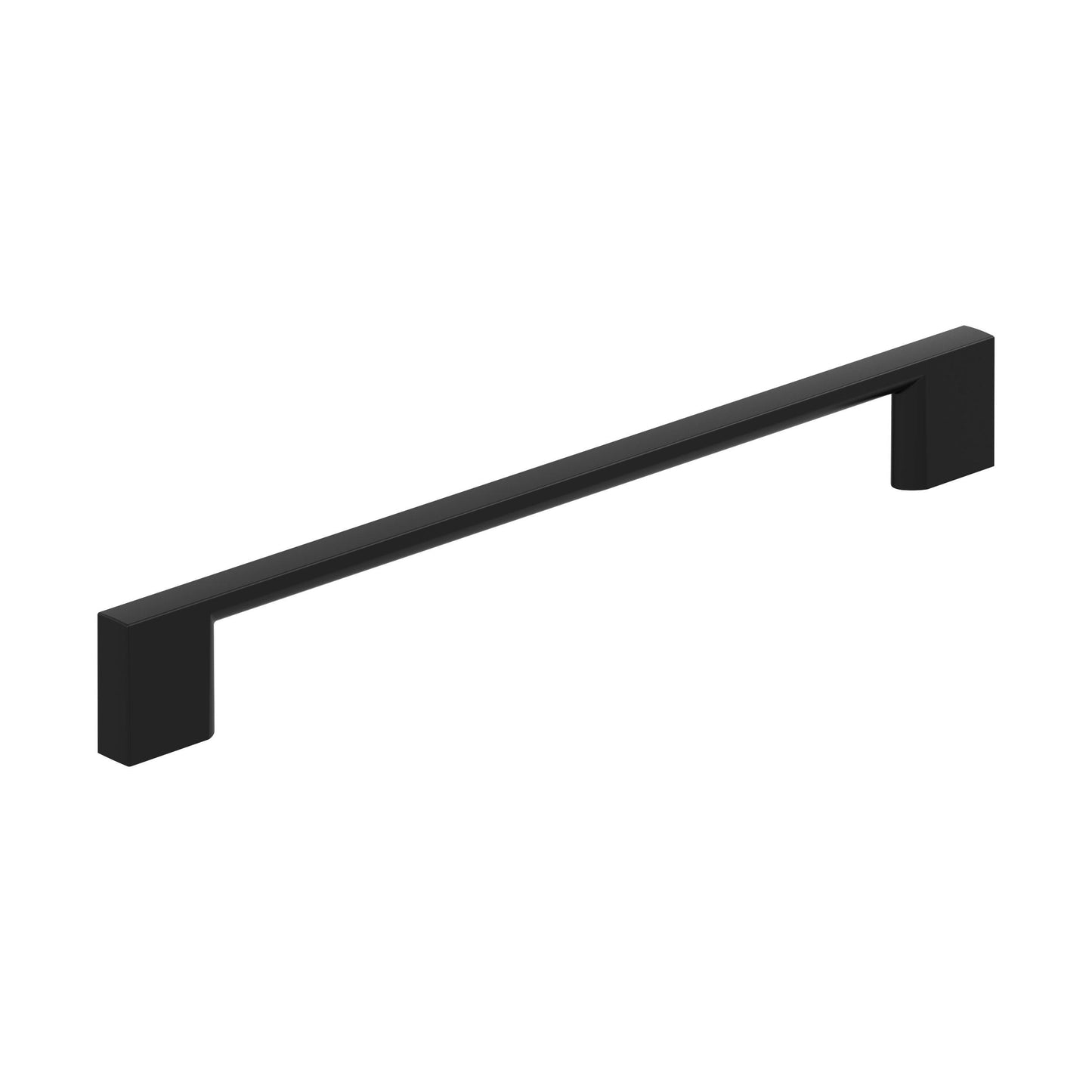 Amerock Cityscape Pull - 7-9/16 inch (192mm) CTC - Matte Black
