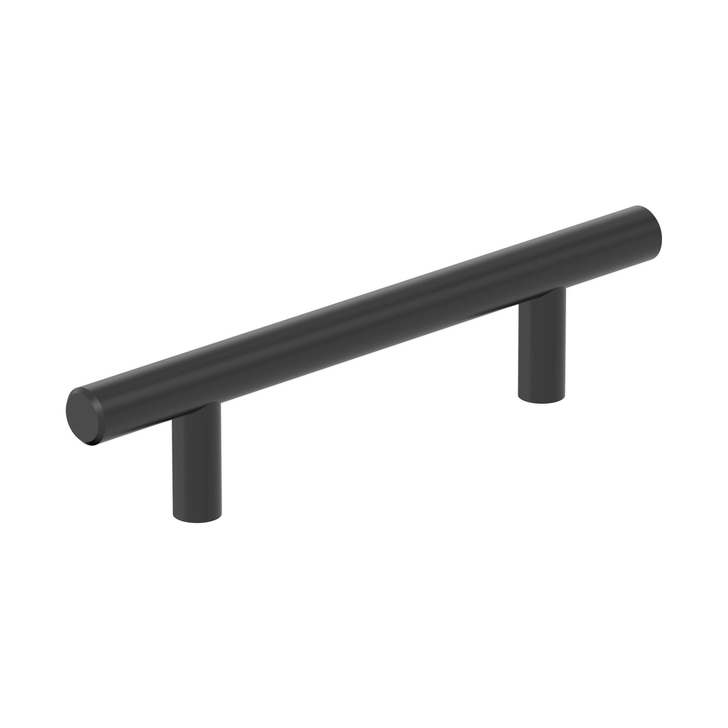 Amerock Bar Pulls Hollow Pull - 3-3/4 inch (96mm) CTC - Matte Black