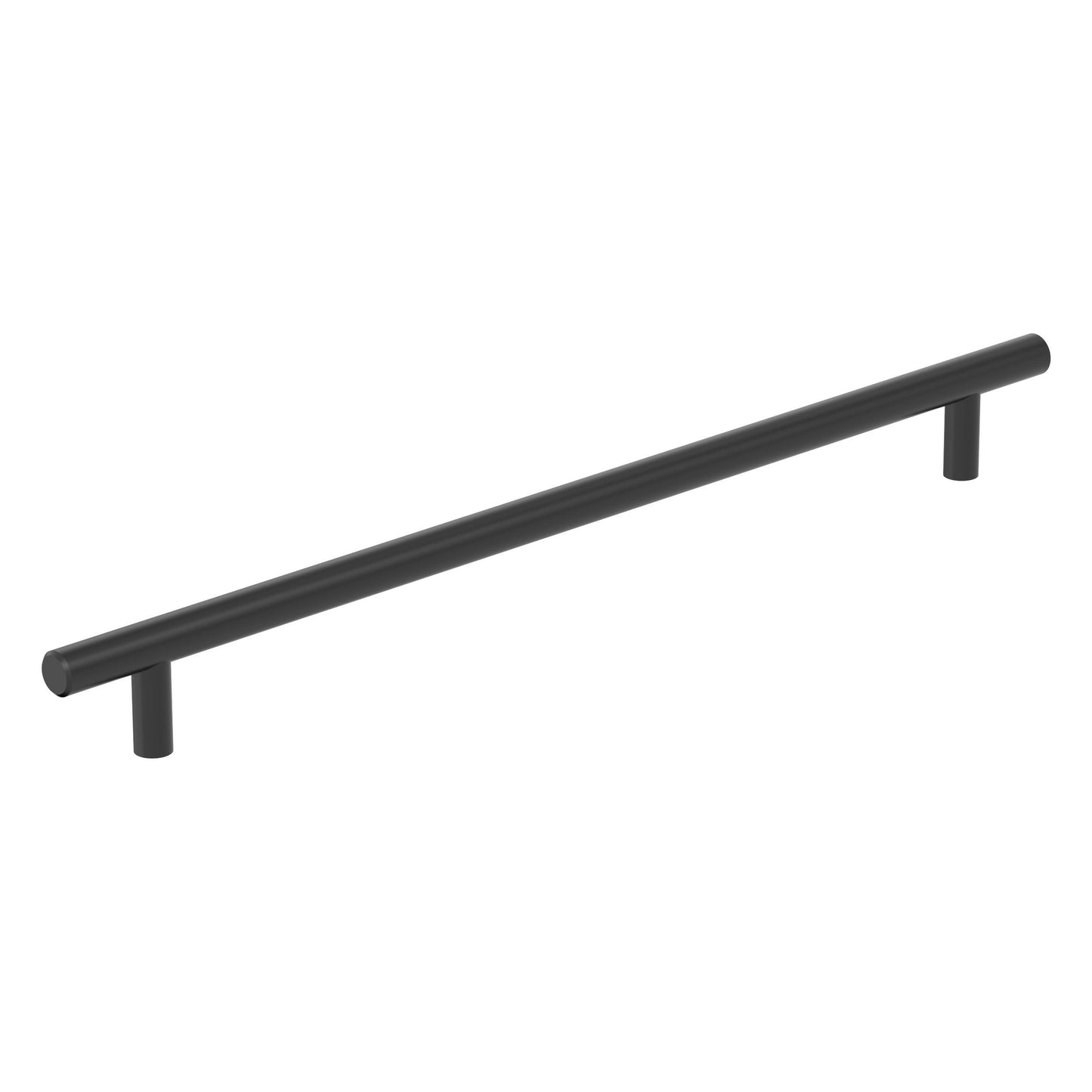 Amerock Bar Pulls Hollow Pull - 11-5/16 inch (288mm) CTC - Matte Black