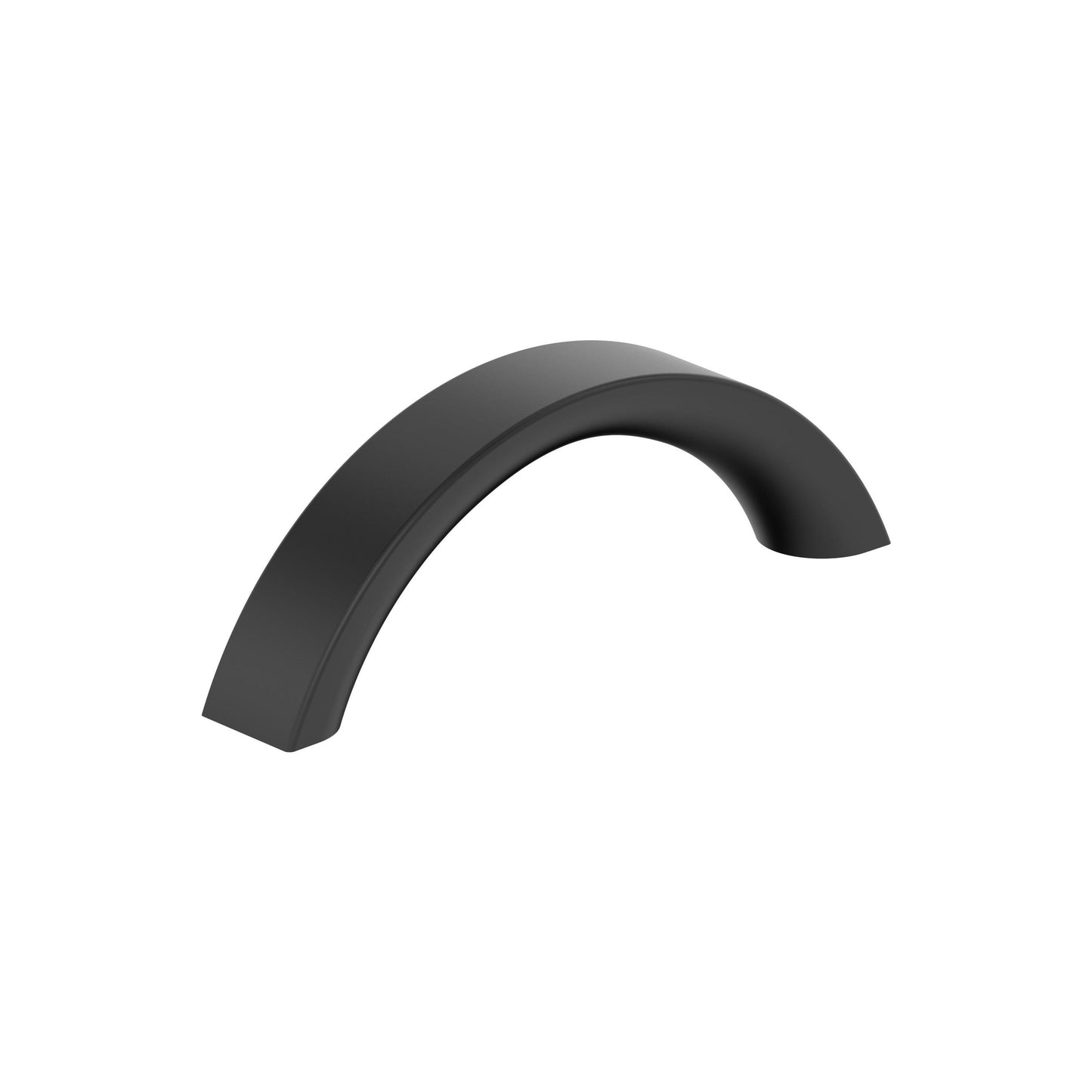 Amerock Parabolic Pull - 3 inch (76mm) CTC - Matte Black