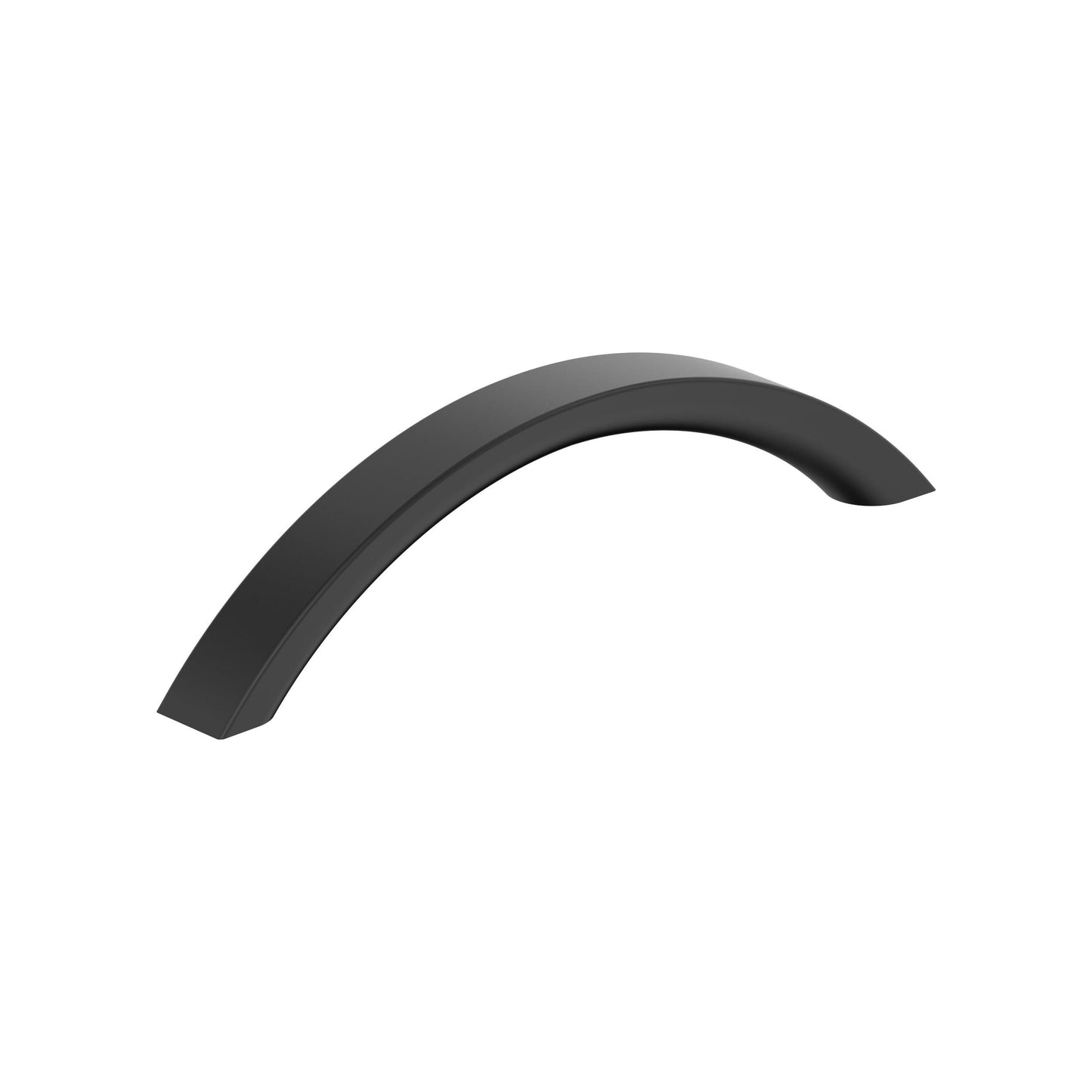 Amerock Parabolic Pull - 5-1/16 inch (128mm) CTC - Matte Black
