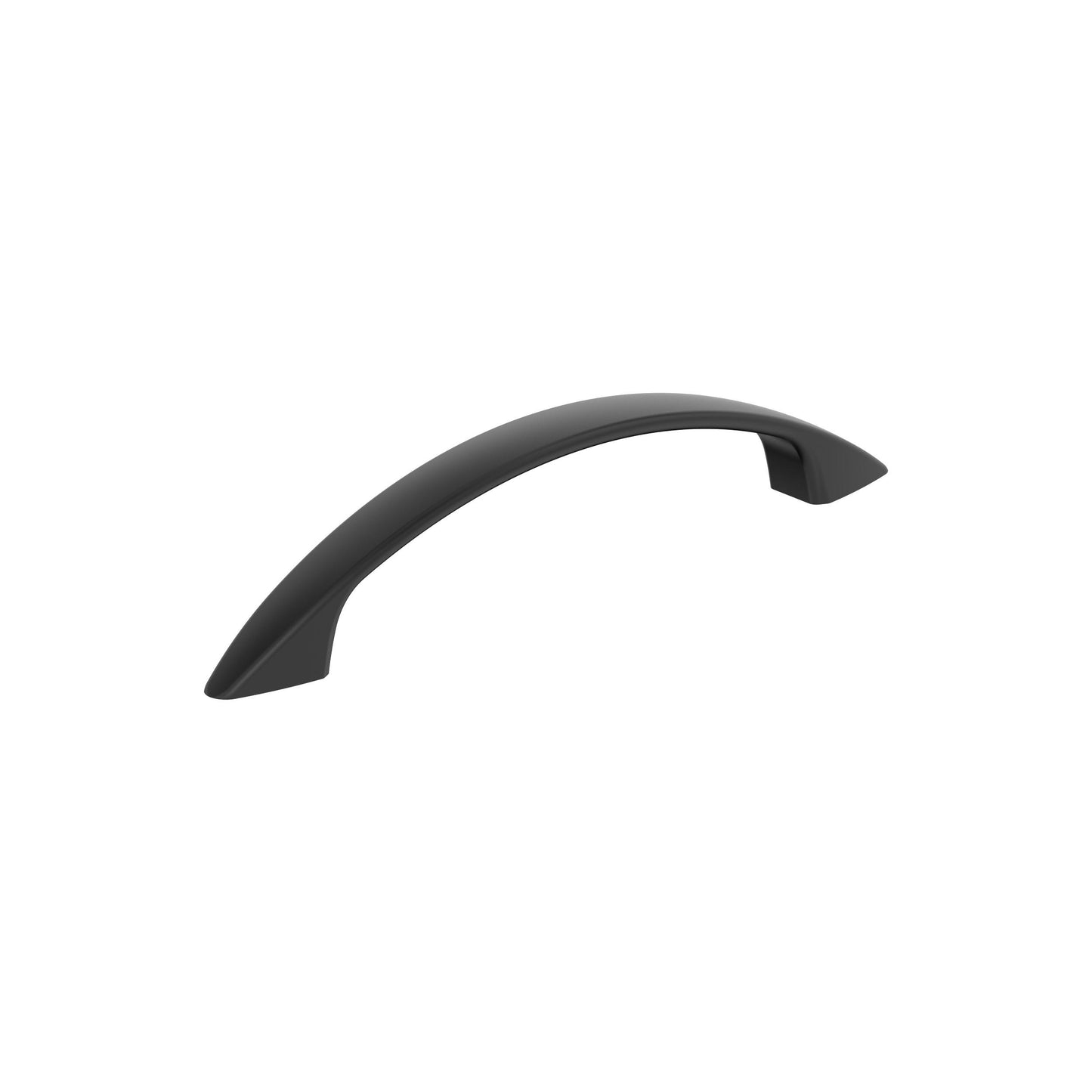 Amerock Arc Pull - 3-3/4 inch (96mm) CTC - Matte Black