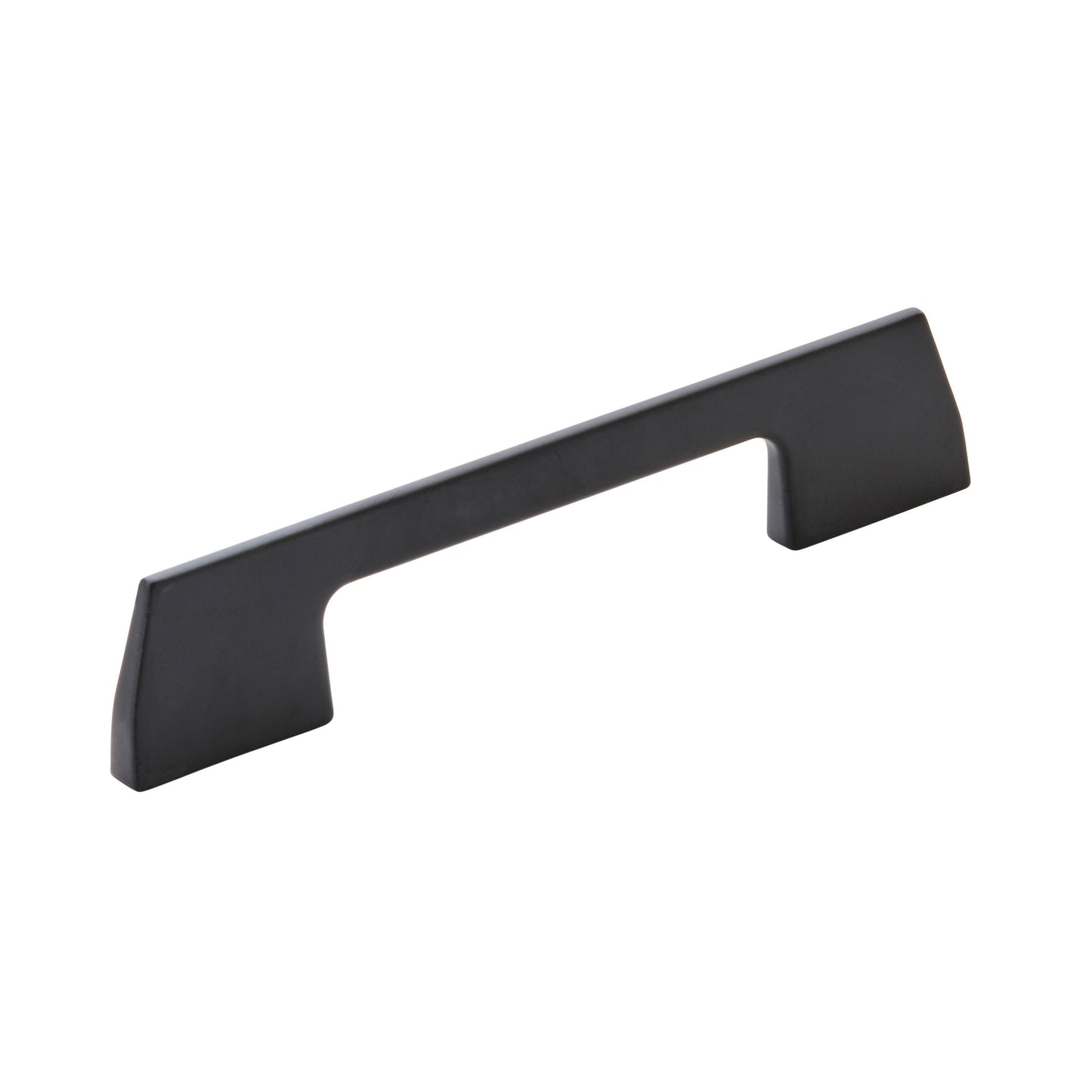 Amerock Angle Pull - 3-3/4 inch (96mm) CTC - Matte Black