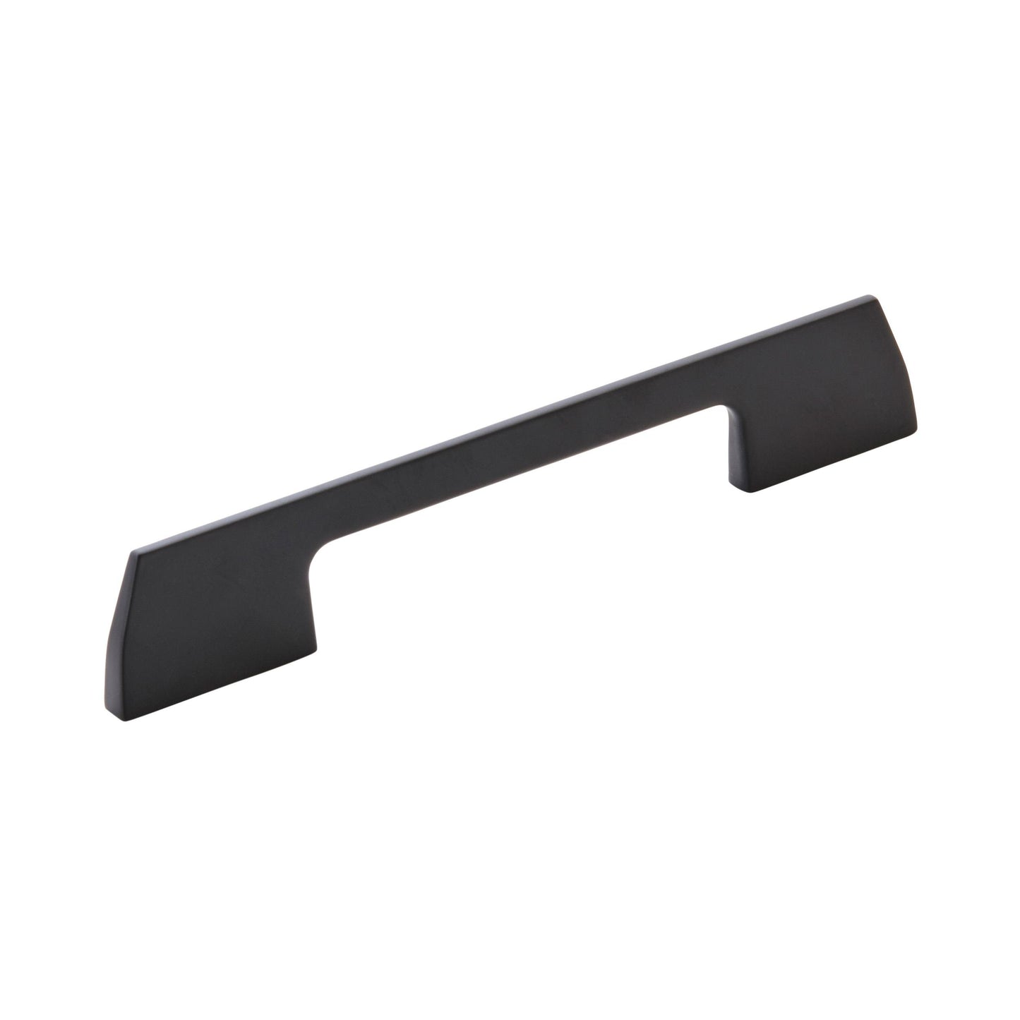 Amerock Angle Pull - 5-1/16 inch (128mm) CTC - Matte Black