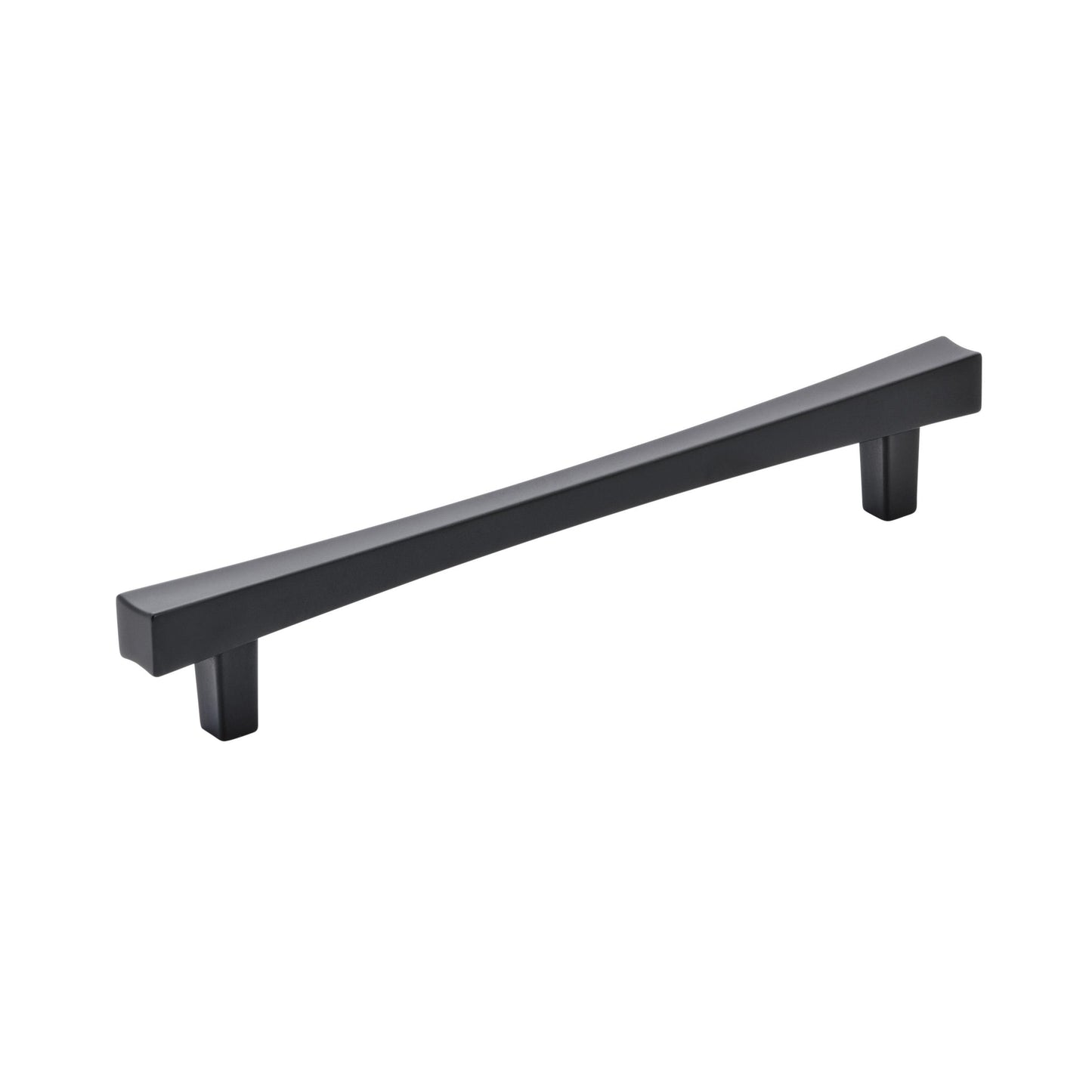 Amerock Pailou Pull - 6-5/16 inch (160mm) CTC - Matte Black