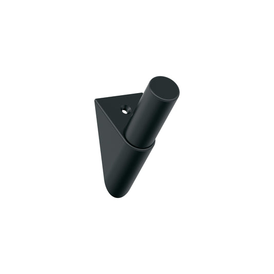 Amerock Acclivity Decorative Hook - Single Prong - Matte Black