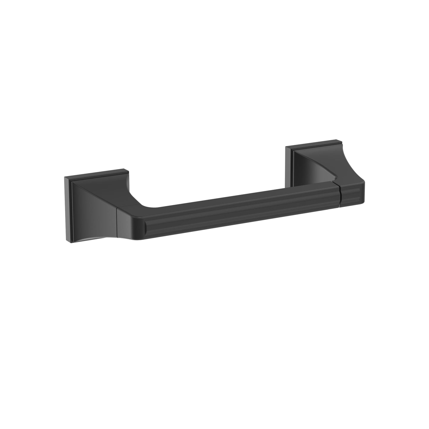 Amerock Mulholland Tissue Holder - Pivoting Double Post - Matte Black