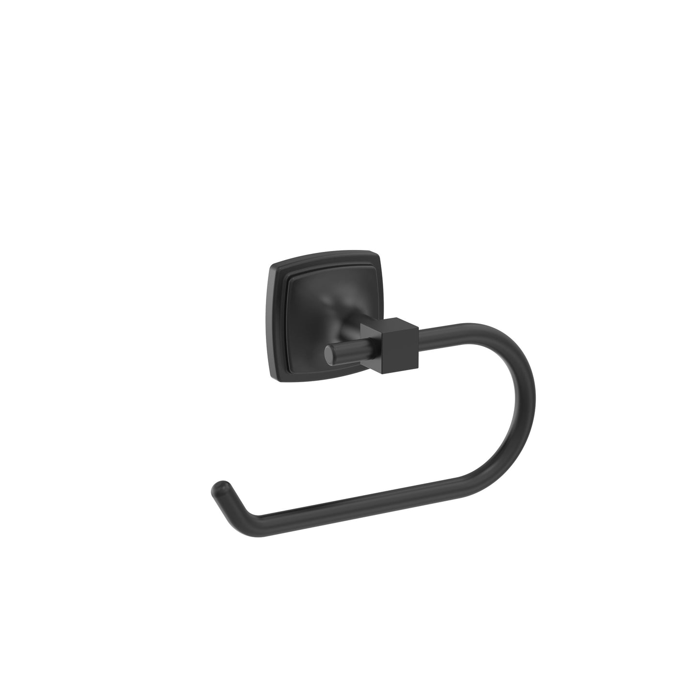 Amerock Stature Tissue Holder - Single Post - Matte Black