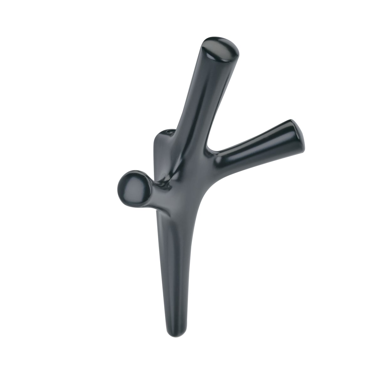 Amerock Kodiak Decorative Hook - Matte Black