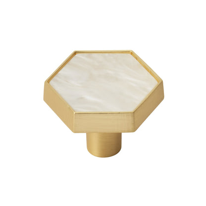 Amerock Accents Cabinet Knob - Gold/Mother of Pearl