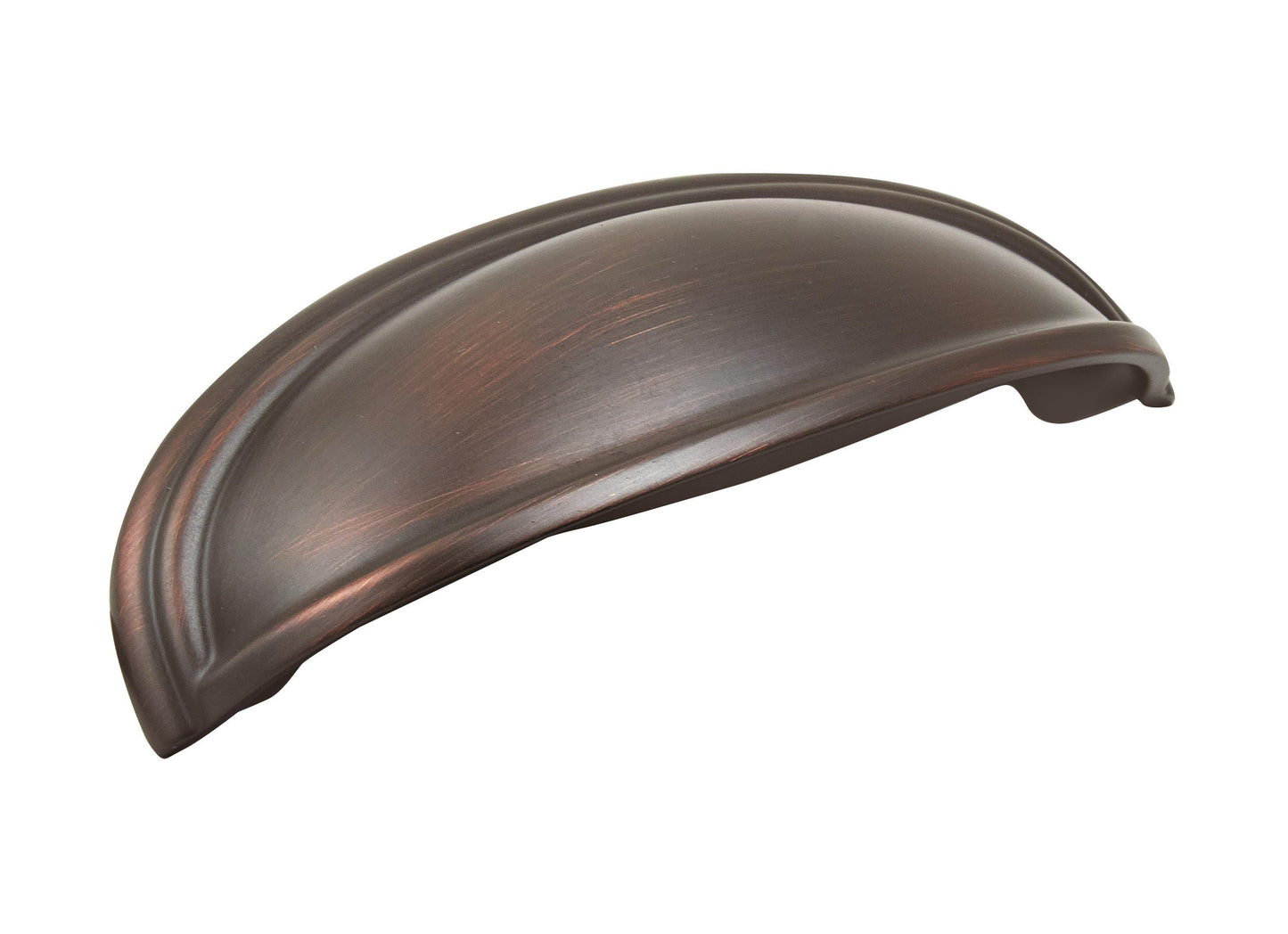 Amerock Ashby Cup Pull - 3 inch or 4 inch (76mm or 102mm) CTC - Oil-Rubbed Bronze