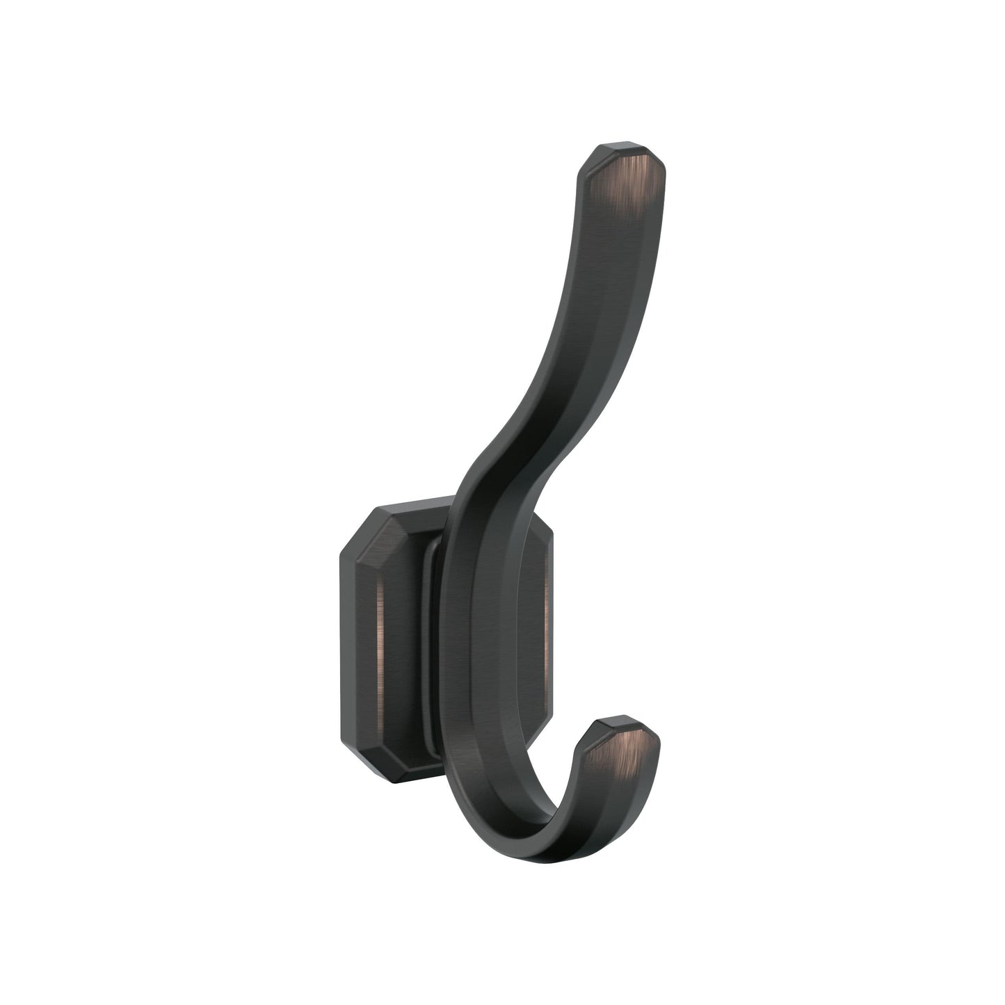Amerock Granlyn Decorative Hook - Double Prong - Oil-Rubbed Bronze
