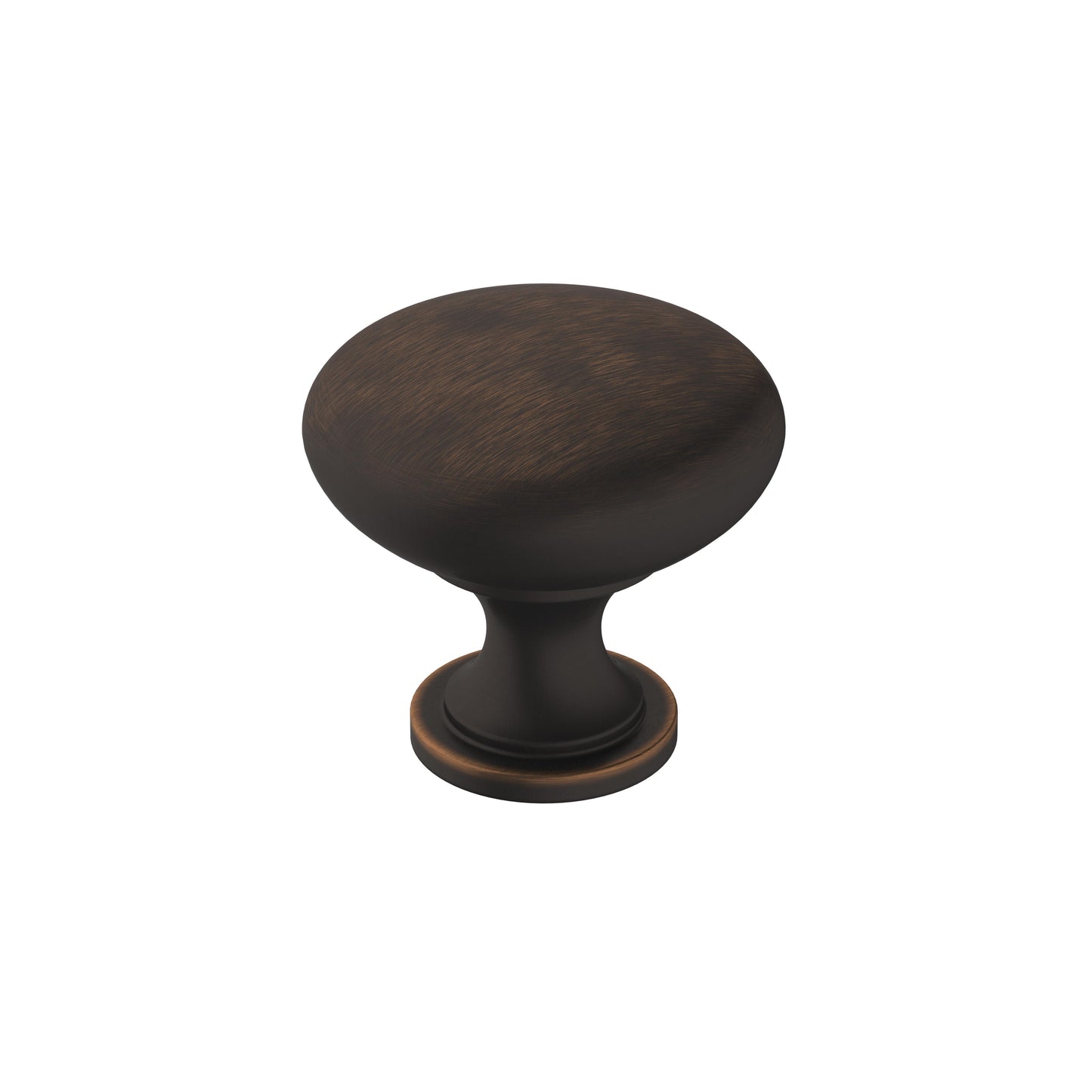 Amerock Era Knob - 1-1/4 inch (32mm) Diameter - Oil-Rubbed Bronze