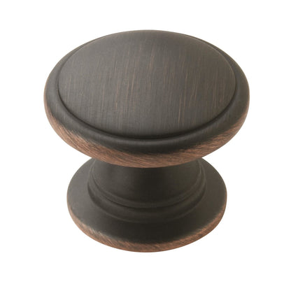 Amerock Ravino Cabinet Knob - Oil-Rubbed Bronze