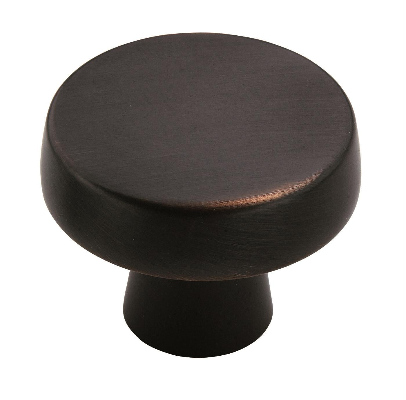 Amerock Blackrock Knob - 1-5/8 inch (41mm) Diameter - Oil-Rubbed Bronze