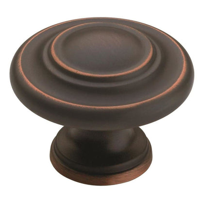 Amerock Inspirations Cabinet Knob - Oil-Rubbed Bronze