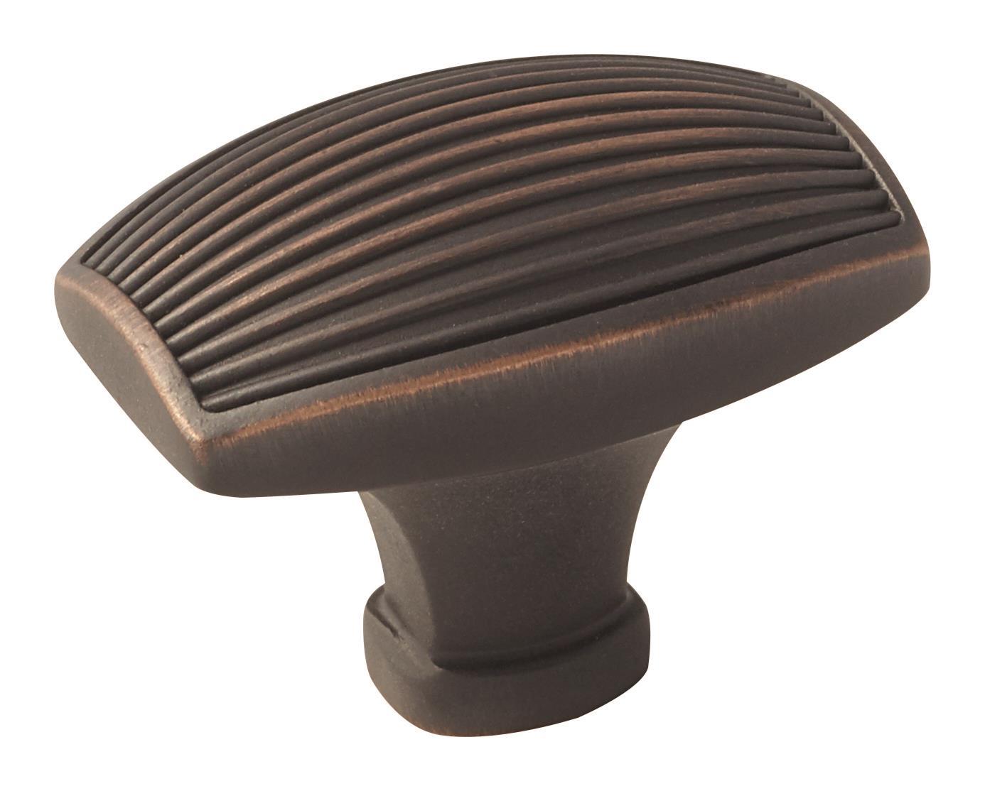 Amerock Sea Grass Knob - 1-1/2 inch (38mm) Length - Oil-Rubbed Bronze