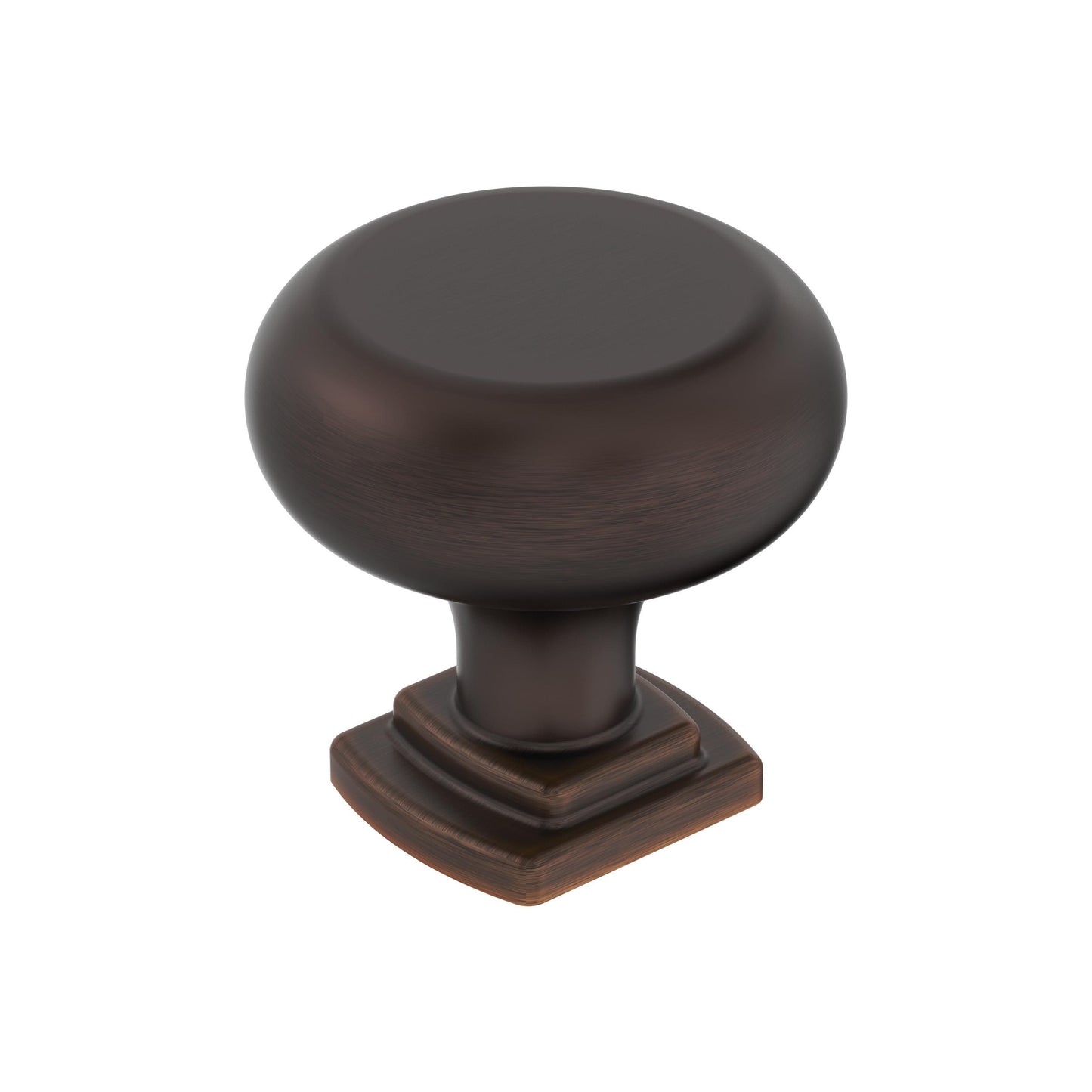 Amerock Surpass Knob - 1-1/4 inch (32mm) Diameter - Oil-Rubbed Bronze