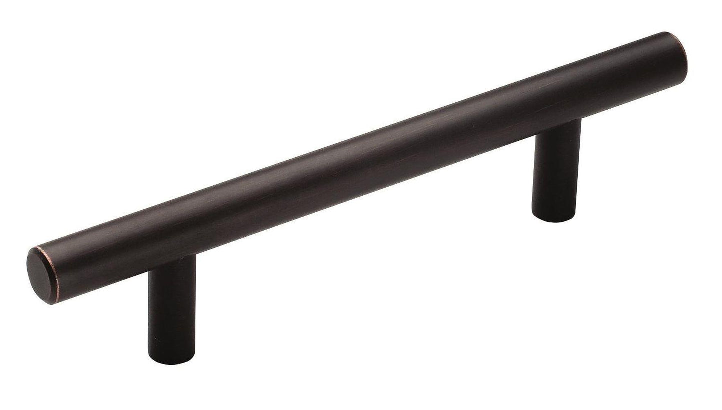 Amerock Bar Pulls Pull - 3-3/4 inch (96mm) CTC - Oil-Rubbed Bronze