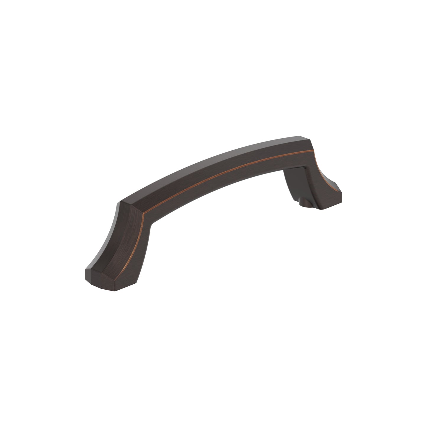 Amerock Bellamy Pull - 3-3/4 inch (96mm) CTC - Oil-Rubbed Bronze