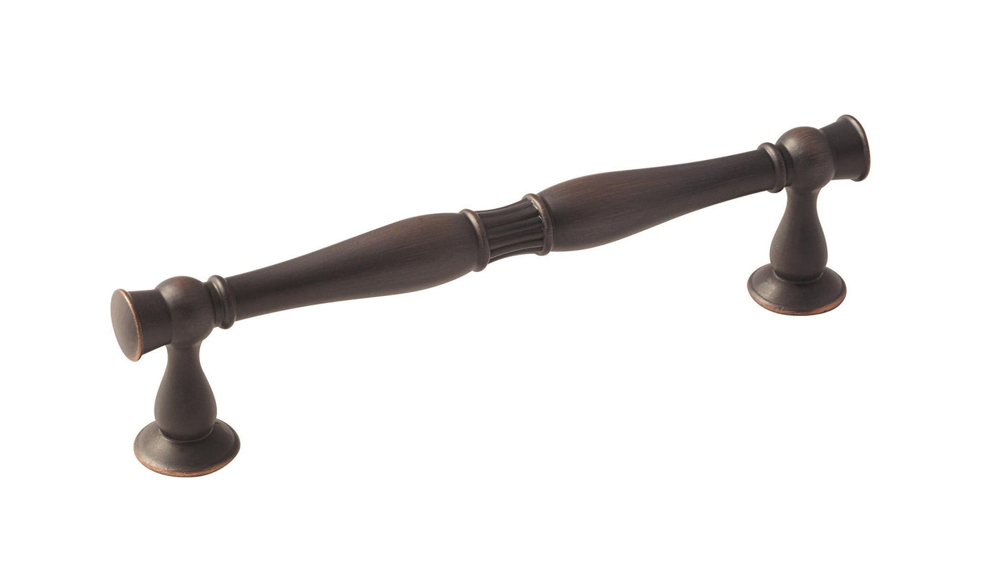Amerock Crawford Pull - 5-1/16 inch (128mm) CTC - Oil-Rubbed Bronze