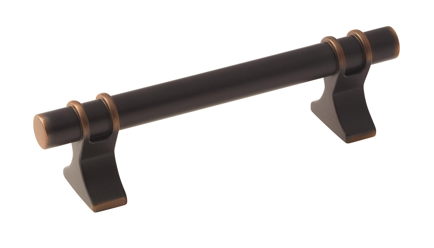 Amerock Davenport Pull - 3-3/4 inch (96mm) CTC - Oil-Rubbed Bronze