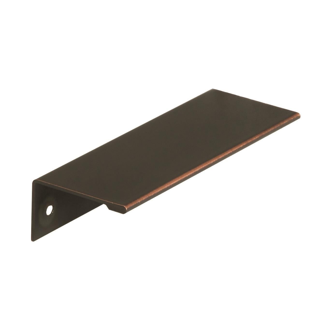 Amerock Edge Pulls Edge Pull - 3-3/4 inch (96mm) CTC - Oil-Rubbed Bronze