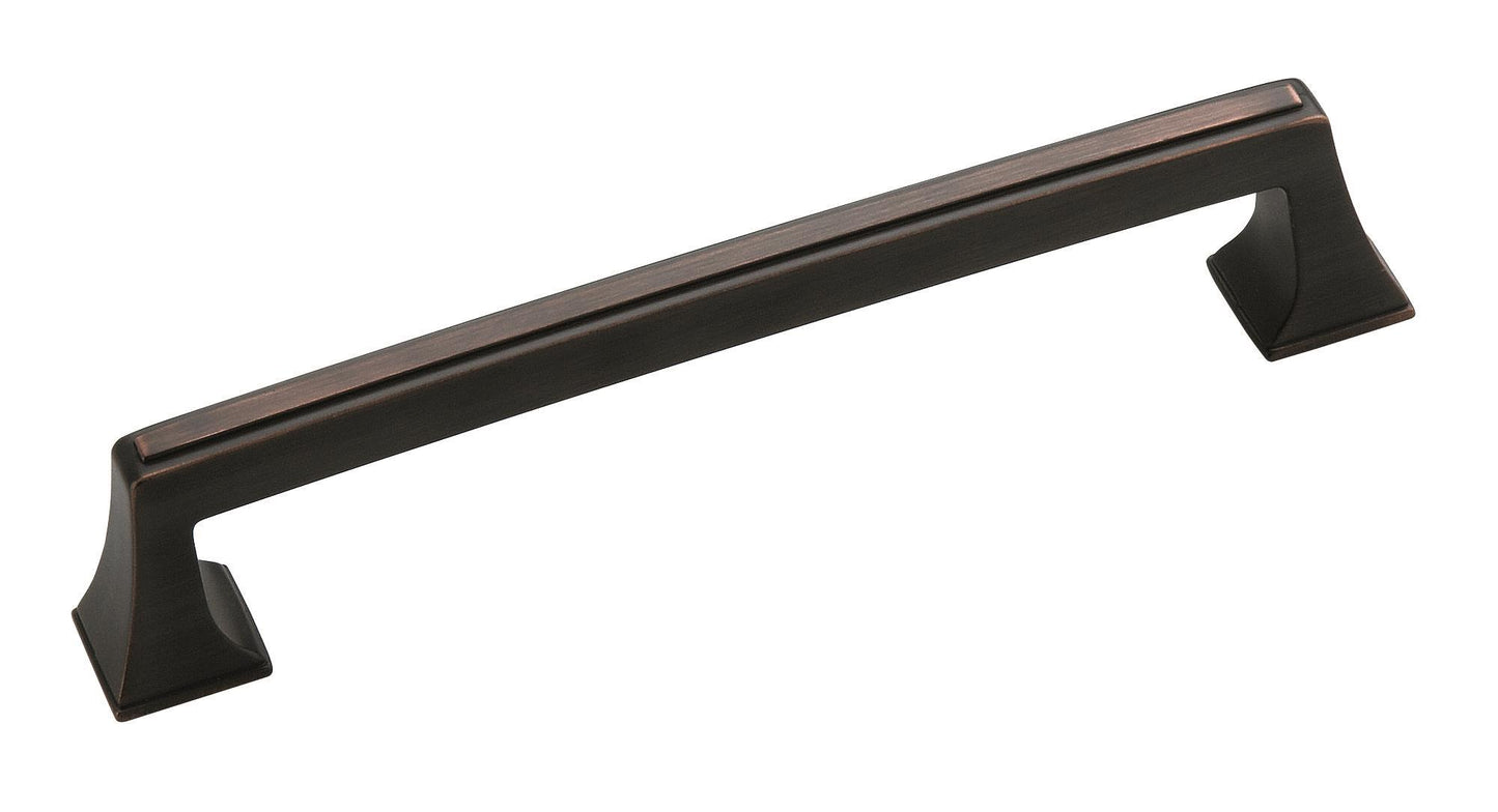 Amerock Mulholland Pull - 6-5/16 inch (160mm) CTC - Oil-Rubbed Bronze