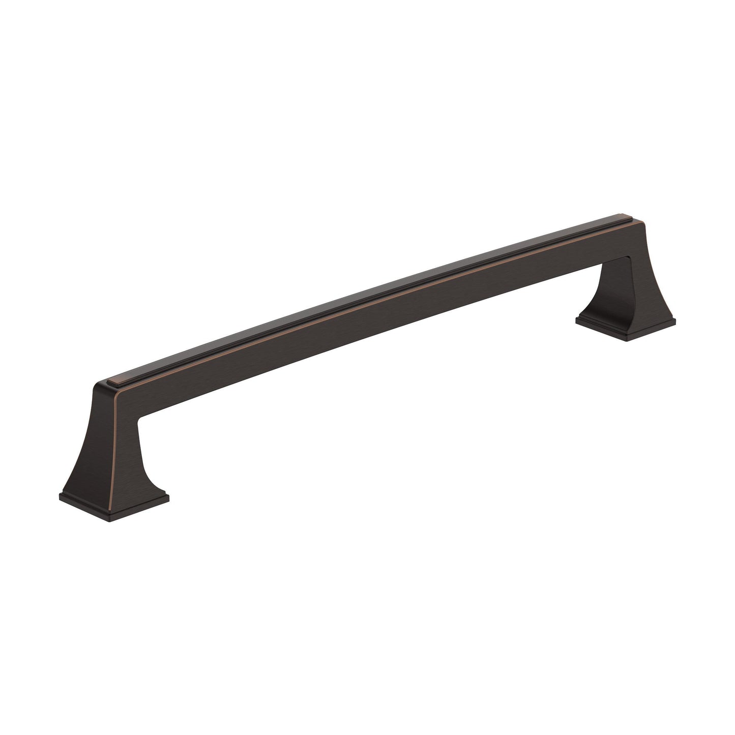 Amerock Mulholland Pull - 8 inch (203mm) CTC - Oil-Rubbed Bronze