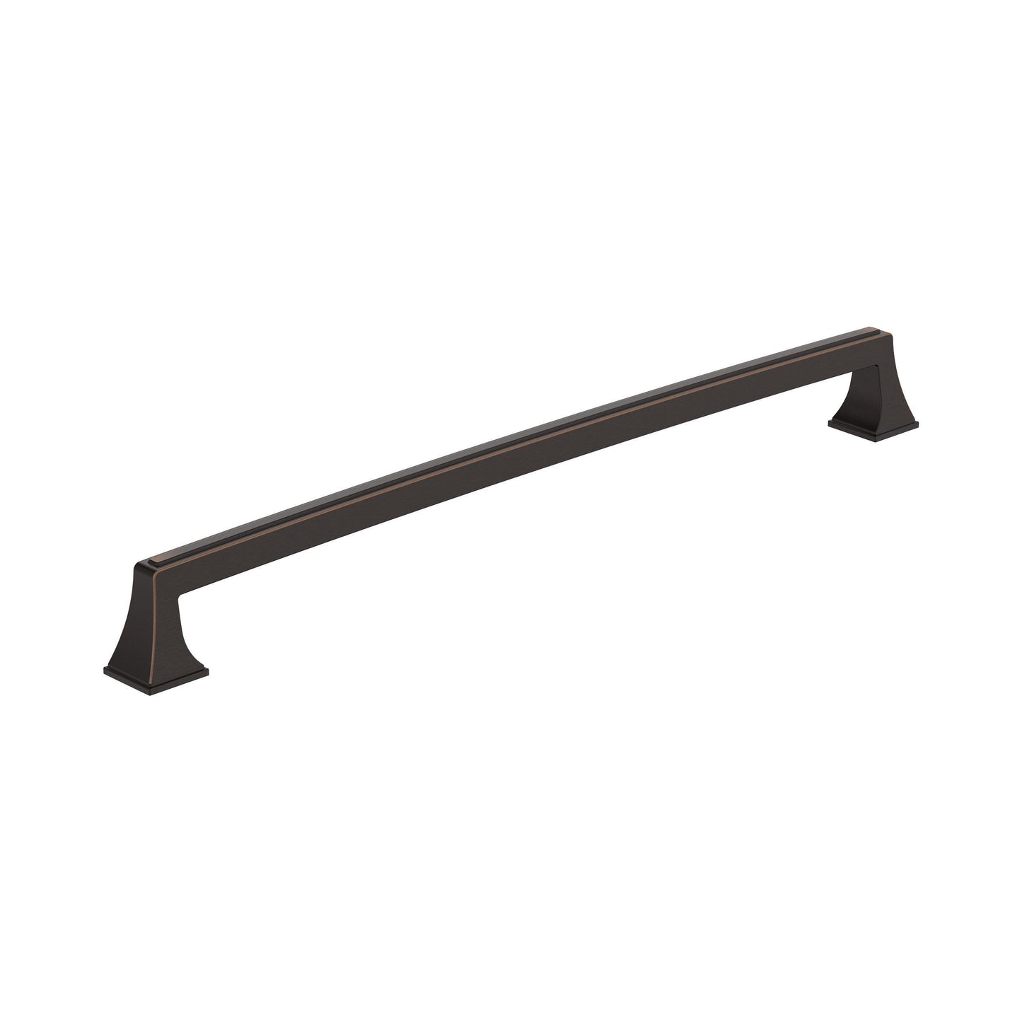Amerock Mulholland Pull - 12-5/8 inch (320mm) CTC - Oil-Rubbed Bronze