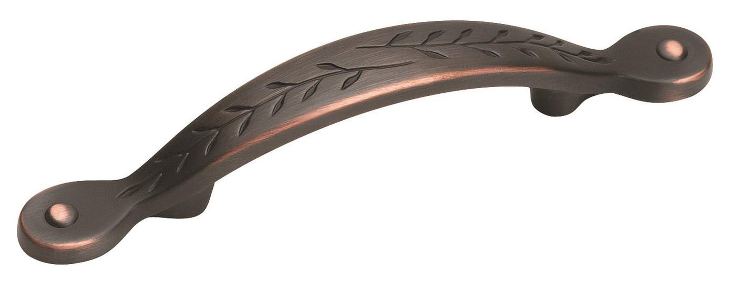 Amerock Nature's Splendor Pull - 3 inch (76mm) CTC - Oil-Rubbed Bronze