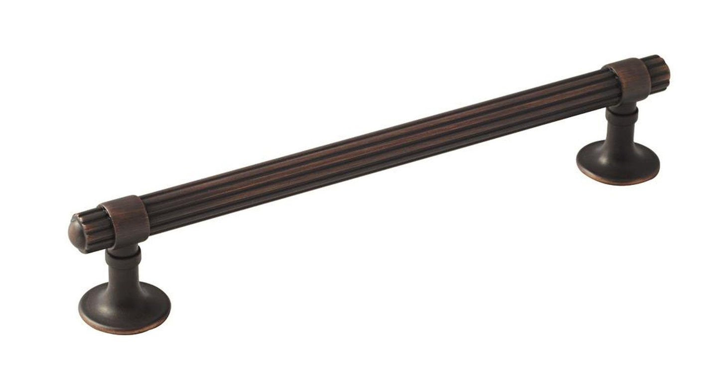 Amerock Sea Grass Pull - 6-5/16 inch (160mm) CTC - Oil-Rubbed Bronze