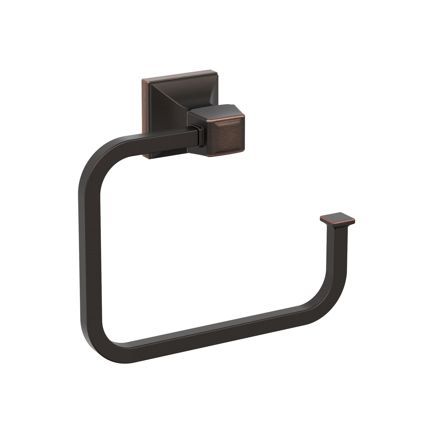 Amerock Mulholland Towel Ring - 5-3/4 inch (146mm) Width - Oil-Rubbed Bronze