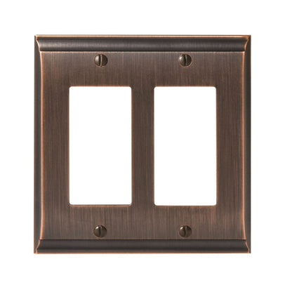 Amerock Candler Wall Plate - Oil-Rubbed Bronze