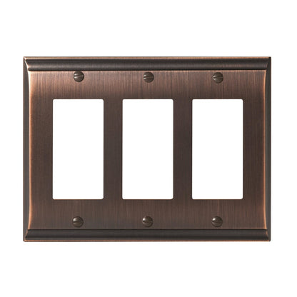 Amerock Candler Wall Plate - Oil-Rubbed Bronze