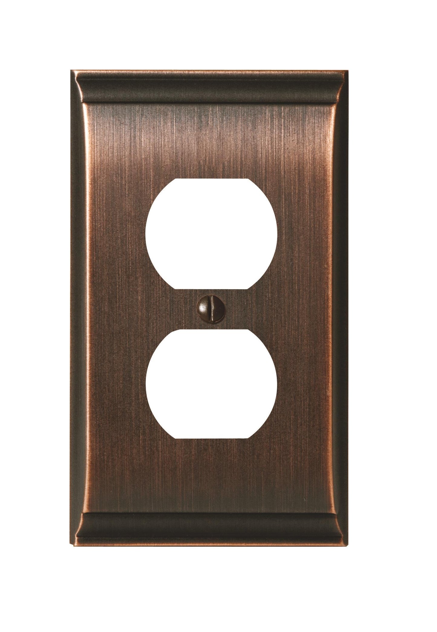 Amerock Candler Wall Plate - 1 Gang - Oil-Rubbed Bronze