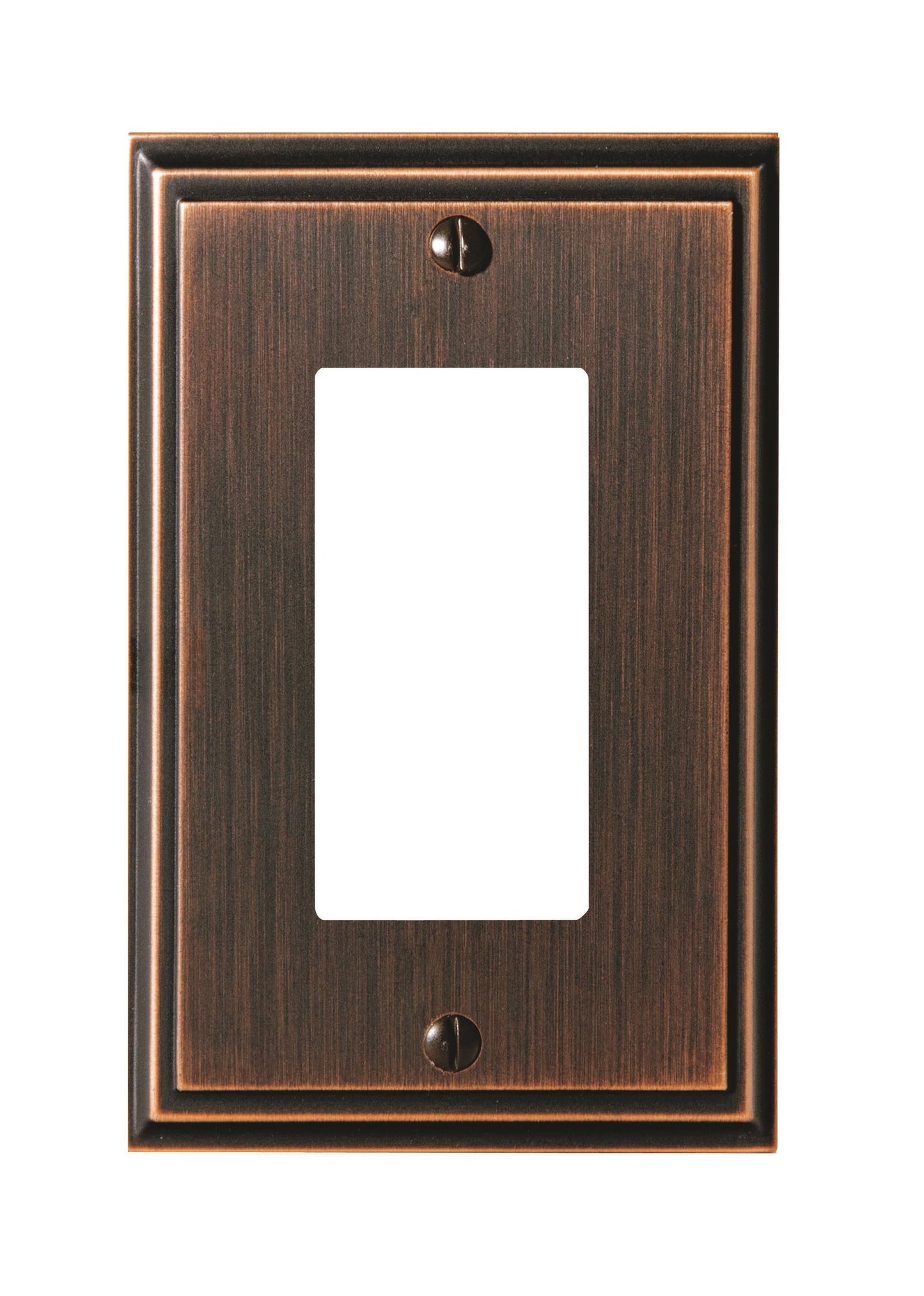 Amerock Mulholland Wall Plate - 1 Rocker - Oil-Rubbed Bronze