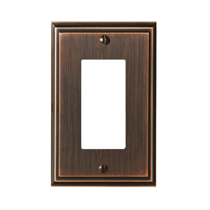 Amerock Mulholland Wall Plate - Oil-Rubbed Bronze