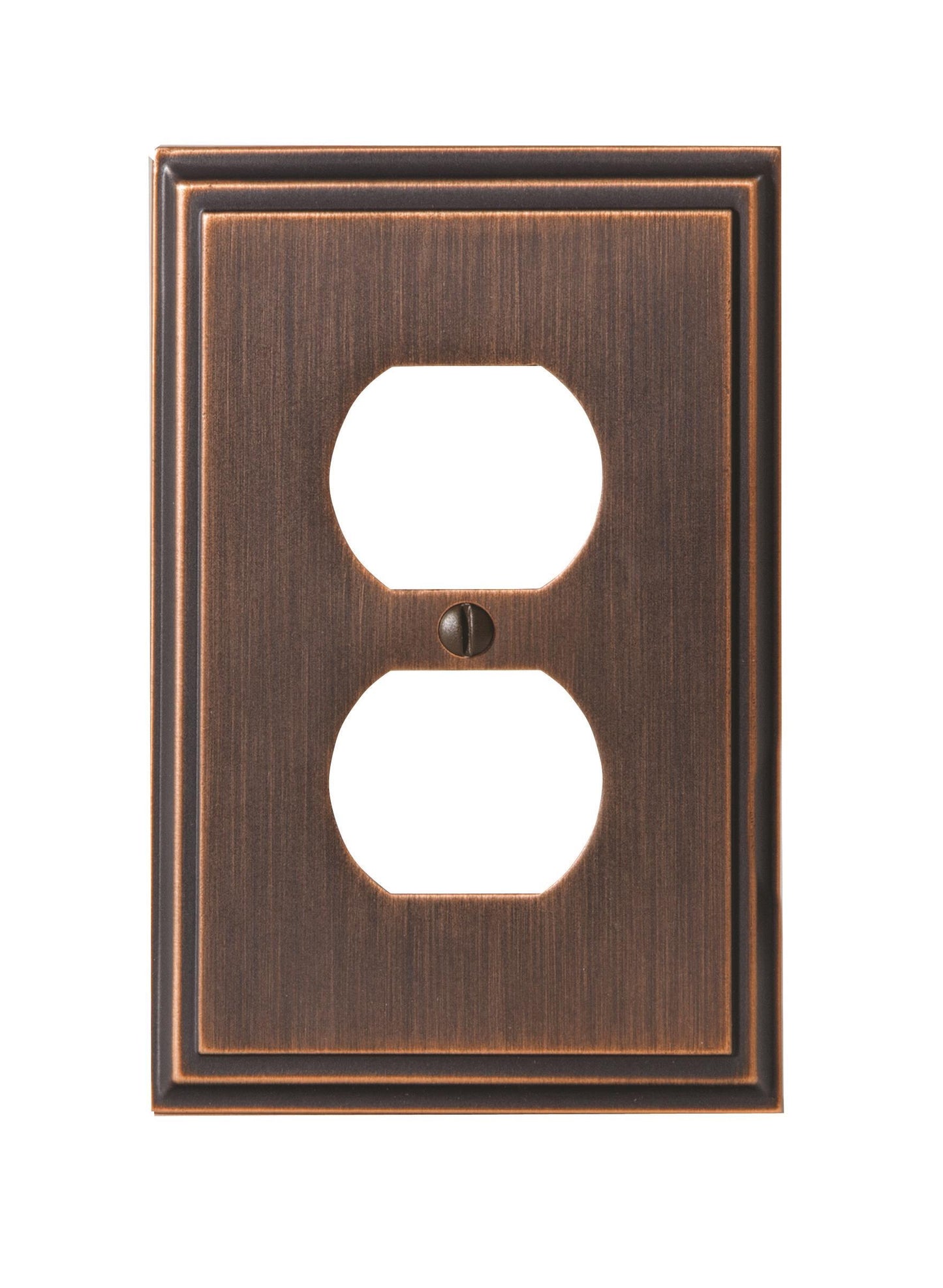 Amerock Mulholland Wall Plate - 1 Gang - Oil-Rubbed Bronze