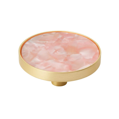 Amerock Accents Cabinet Knob - Gold/Pink