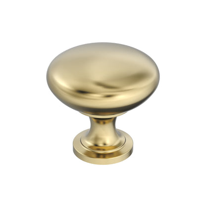 Amerock Edona Cabinet Knob - Polished Brass