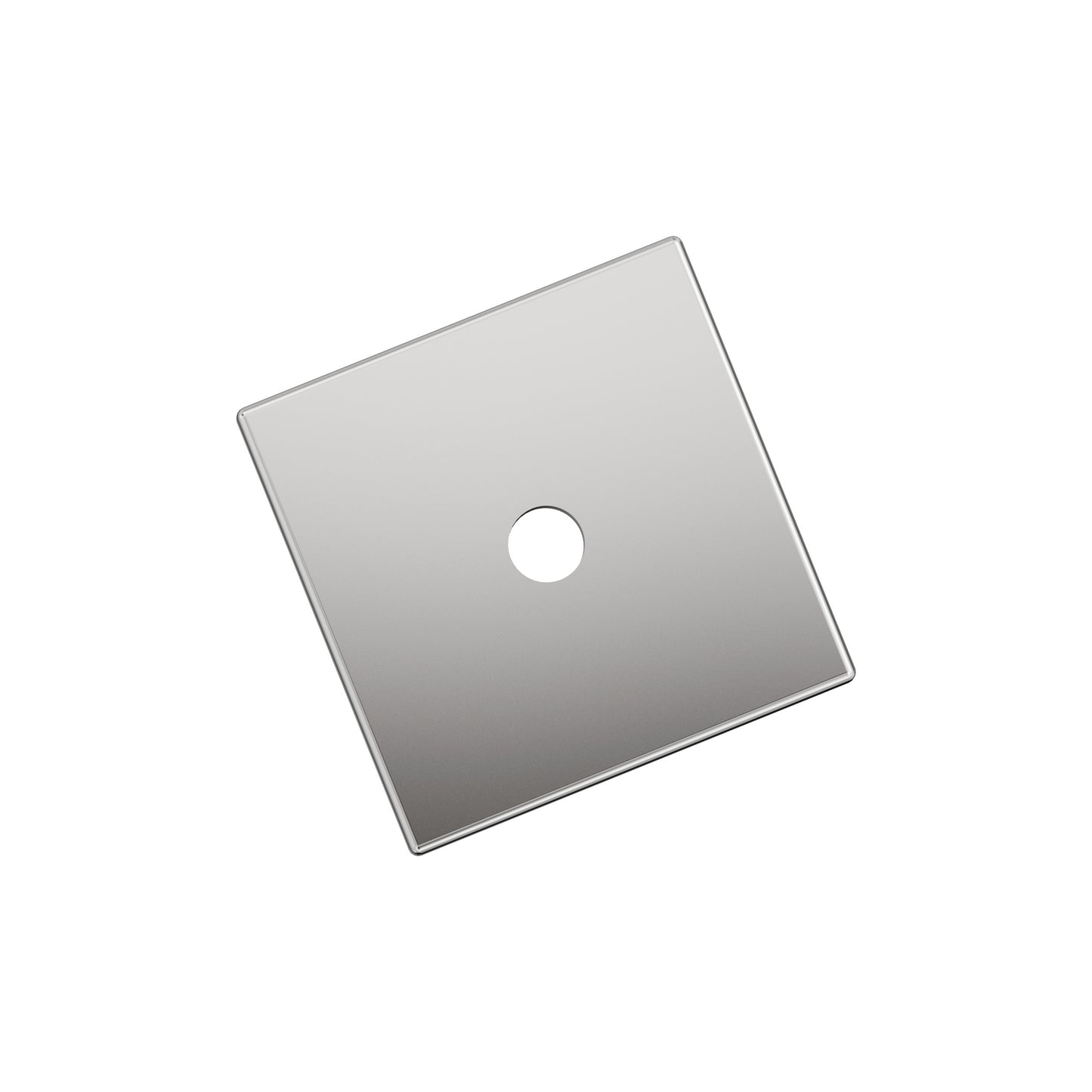 Amerock Ladera Backplate - 1-3/16 inch (30mm) Length - Polished Chrome