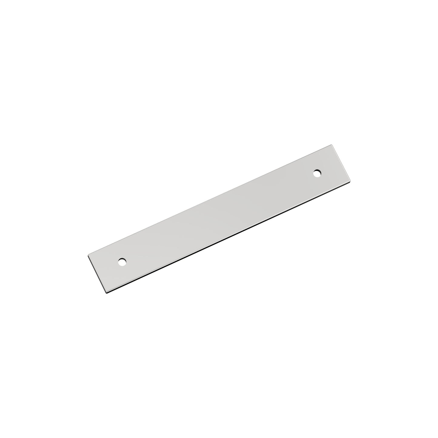 Amerock Ladera Backplate - 5-1/16 inch (128mm) CTC - Polished Chrome
