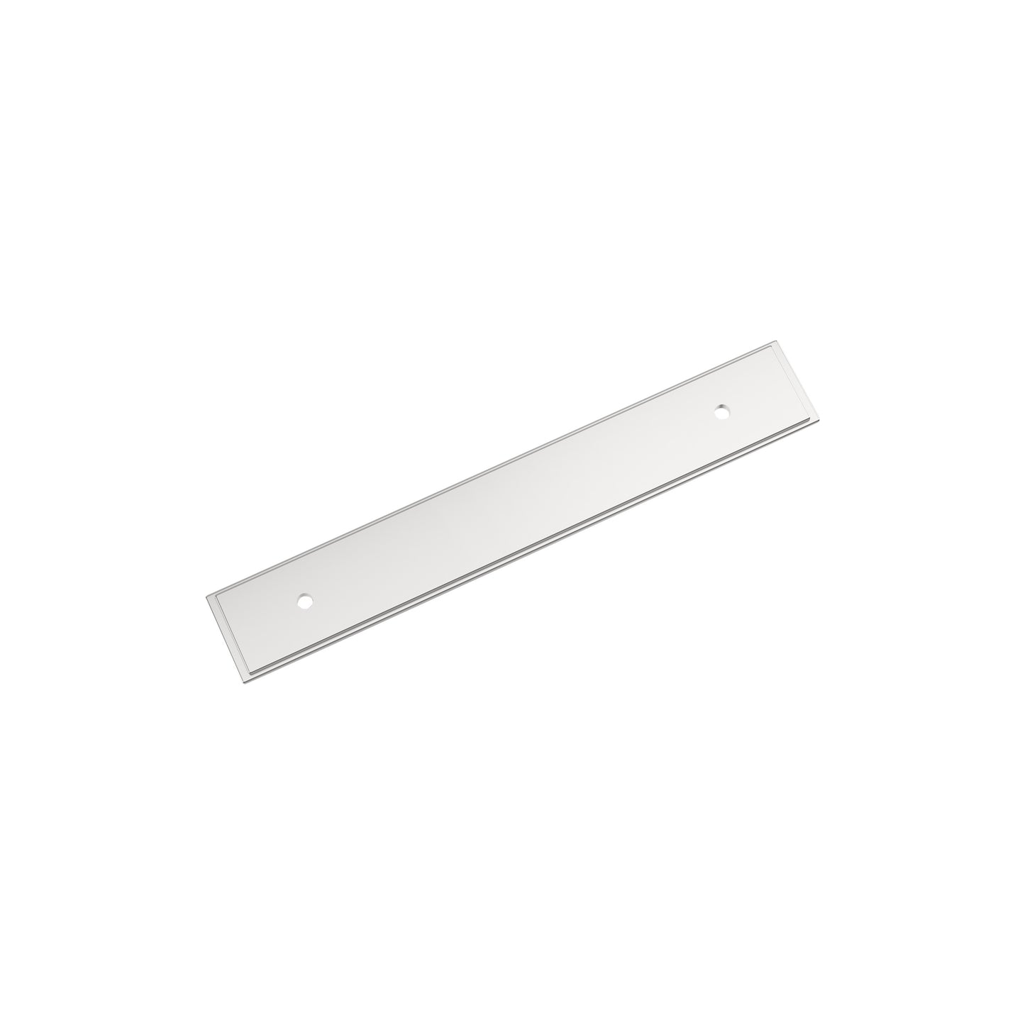Amerock Maymont Backplate - 5-1/16 inch (128mm) CTC - Polished Chrome