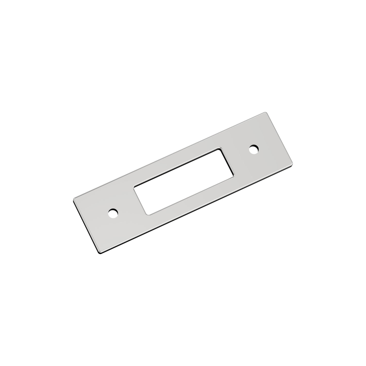 Amerock Medora Backplate - 3 inch (76mm) CTC - Polished Chrome
