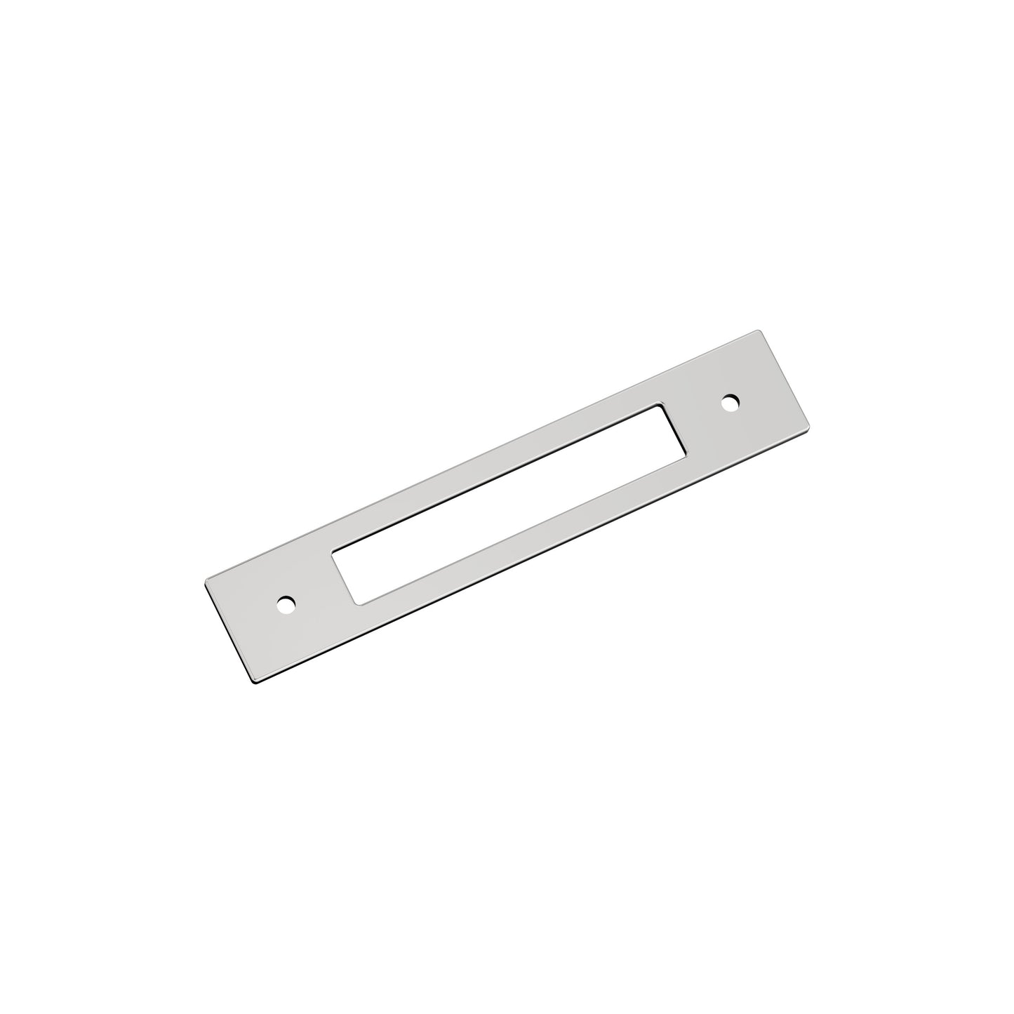 Amerock Medora Backplate - 5-1/16 inch (128mm) CTC - Polished Chrome