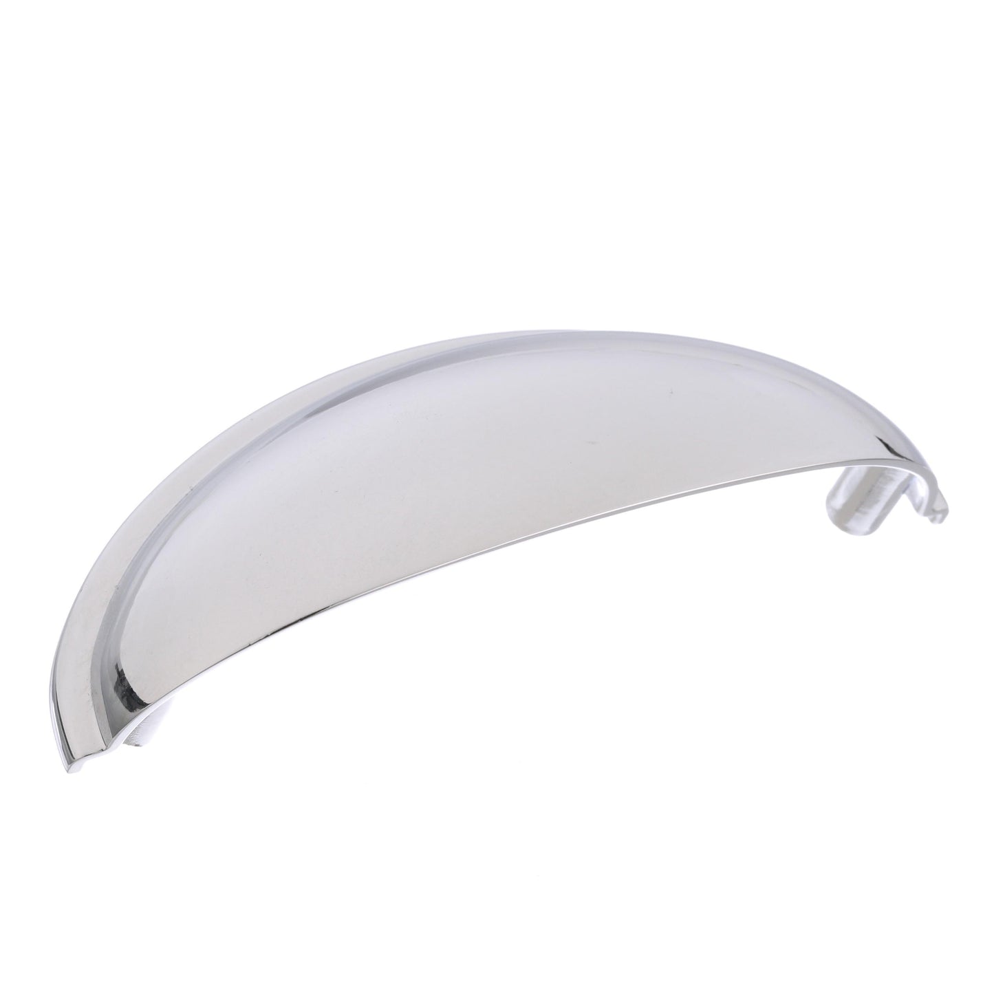 Amerock Ravino Cup Pull - 3 inch (76mm) CTC - Polished Chrome